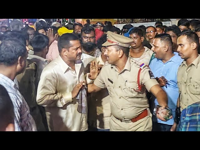 Maredpally Kittu Yadav anna with Police | Kittu Yadav Anna Bonalu 2022 class=