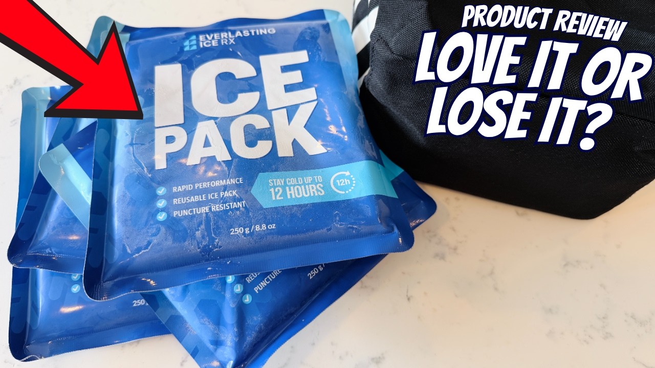 Reusable Ice Packs for Lunch Boxes & Coolers | Keep Food Cold Longer ...