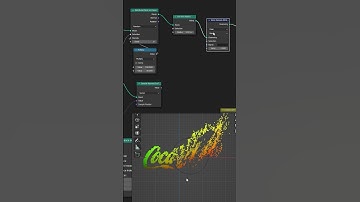 Disintegrate Any Logo Image in Blender #Shorts #SimulationNodes