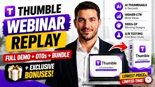 Thumble Webinar + Review | Full Demo + OTOs + Bundle + Exclusive Bonuses 🤖