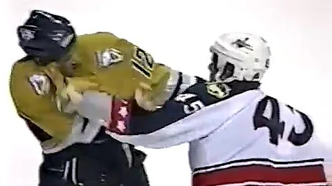Jody Shelley vs Reid Simpson Feb 8, 2003