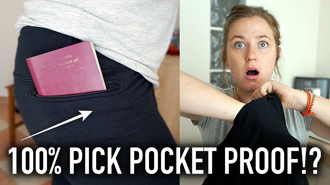 I Tried 100% PICK POCKET PROOF Clothing!