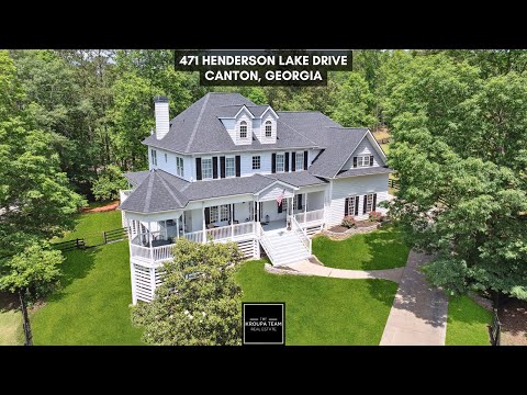 471 Henderson Lake Drive, Canton, GA home video tour