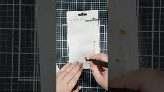 #shorts DIY Coloured Embellishments! #moneysaving #cardmaker