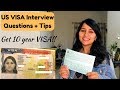 USA Tourist Visa Interview for Indians 2020 | Questions, Rejection reasons & Interview experience