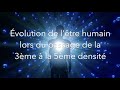 Volution de ltre humain lors du passage de la 3me  la 5me densit