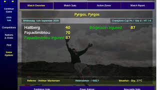 Championship Manager 01/02 - Paniliakos Season 20/21
