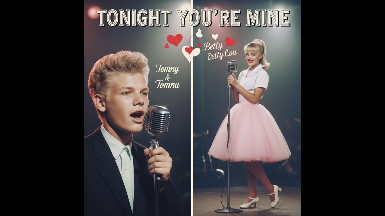 Tonight You're Mine - Tommy Andrews & Betty Lou (1960s Doo-Wop Duet) | Vintage Romance B-Side