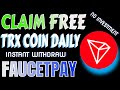 Earn TRON for Free | Claim Free TRX Instantly Every Minute!