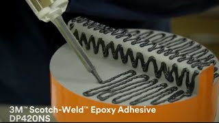 3M Assembly Solutions: Epoxy Adhesive Demonstrating Strength