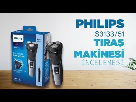 EN İYİ SİNEKKAYDI TIRAŞ MAKİNESİ !! Philips S3133 /51 Tıraş Makinesi İnceleme