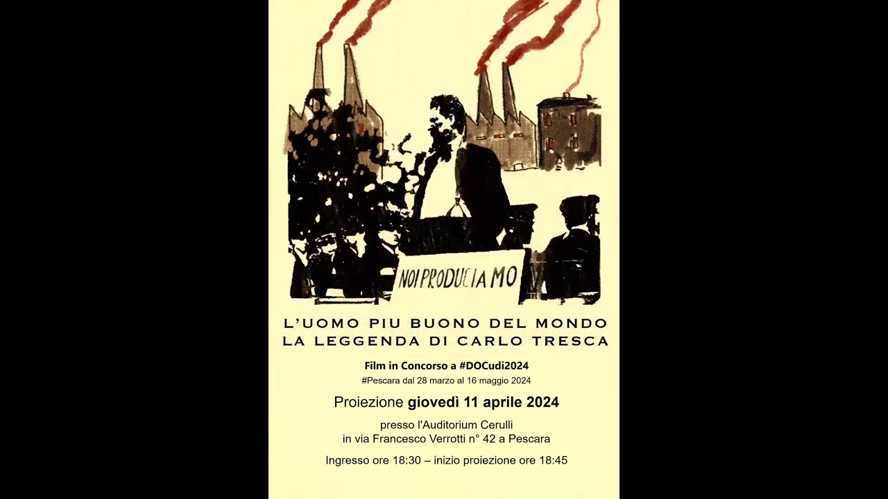 DOCudi2024 11 aprile L'UOMO PIU' BUONO DEL MONDO - YouTube