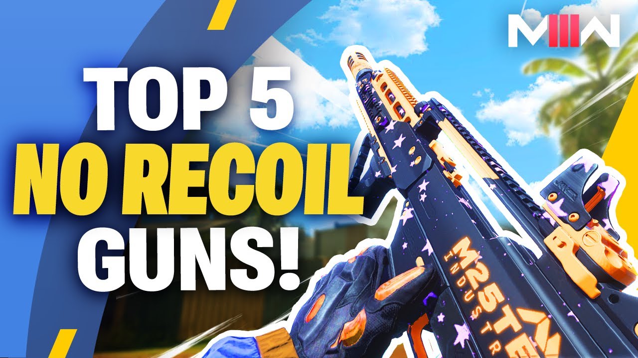 Top 5 NO RECOIL Warzone Loadouts *Season 3 META* - YouTube