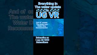Water update in ug vr is insane 💦 #ugvr #vr #dinosaur #water #update