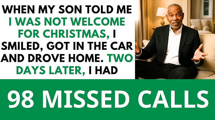 My Son Said He Wasn't Expecting Me for Christmas, So I Canceled the Mortgage Payment...