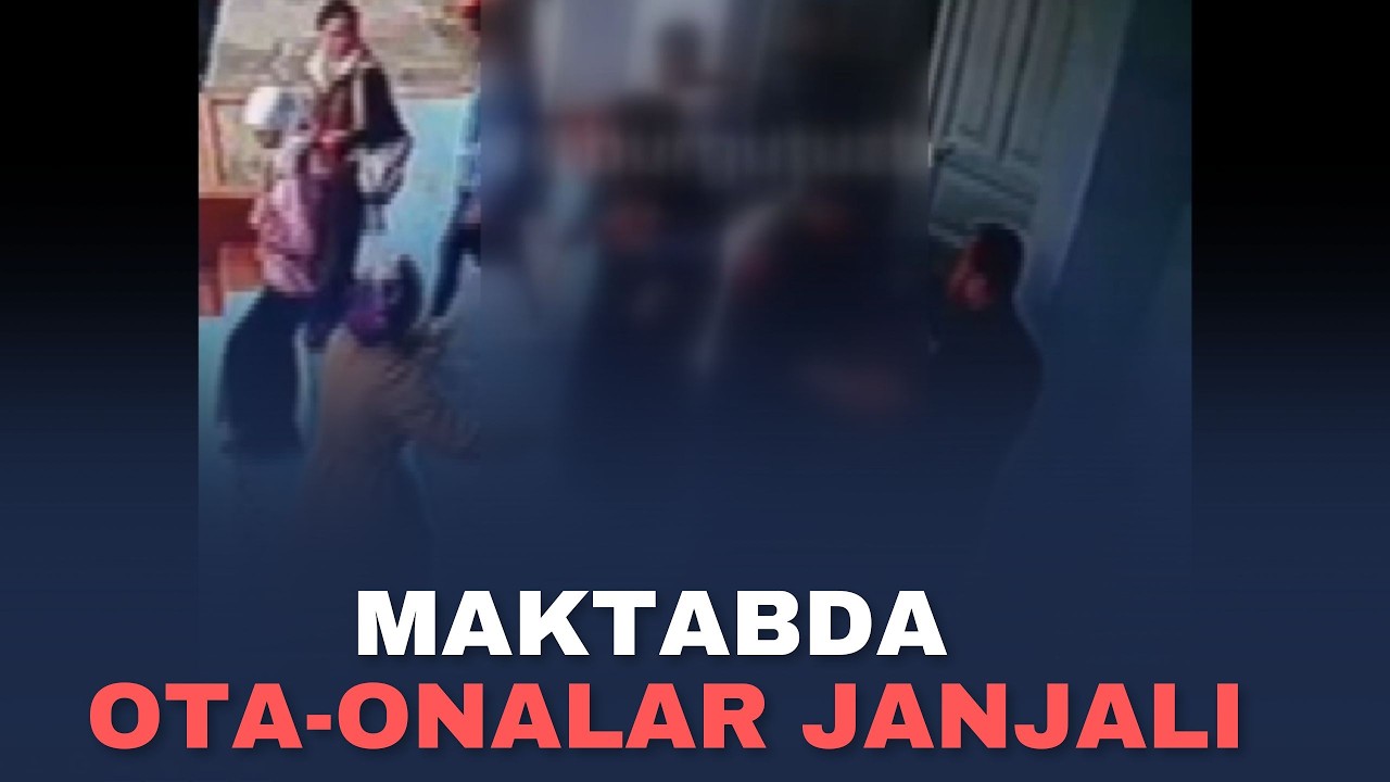 Margʻilon shahridagi maktabda ota-onalar oʻrtasida janjal kelib chiqqan
