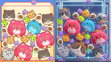 MEOW MERGE: Funny Cat Puzzle #2 | Android iOS Gameplay