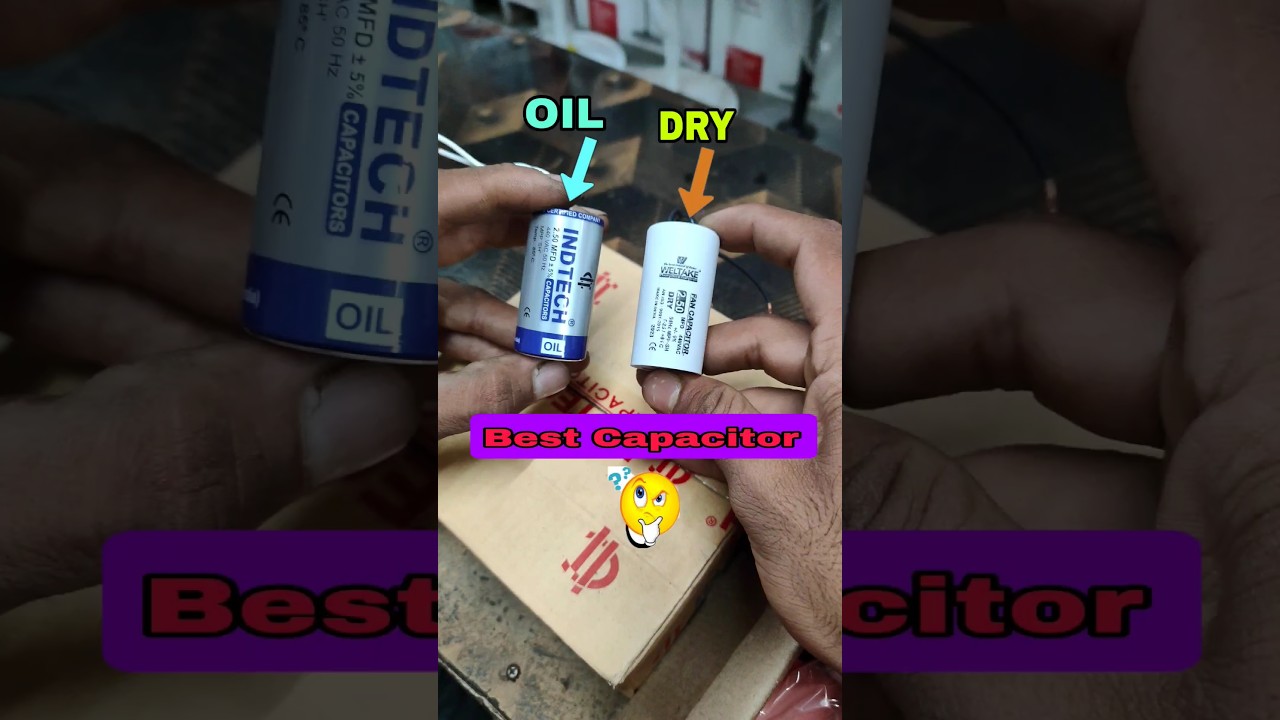Best Capacitor Konsa Hota Hai 🤔🤔 || 