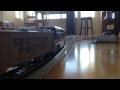 Two Model Trains on the HO Layout