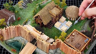 I Made Medieval Village Diorama