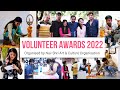 Volunteer award 2022 organised by nav shri art  culture organisation  appreciation awards 2022