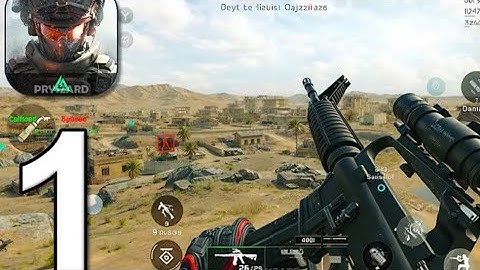 Delta Force - Gameplay Walkthrough Part 1 - Warfare (iOS, Android)