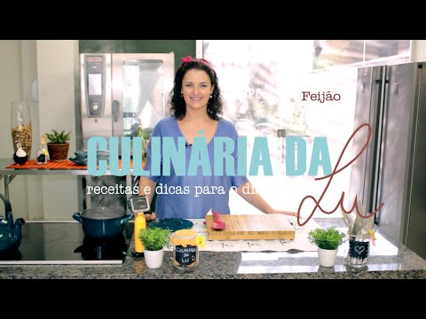 Como fazer Feijão Simples - Culinária da Lu