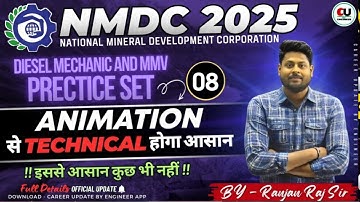 Class-08 | NMDC Diesel Mechanic/MMV Class | NMDC Diesel Mechanic/MMV Practice Set |NMDC Vacancy 2025