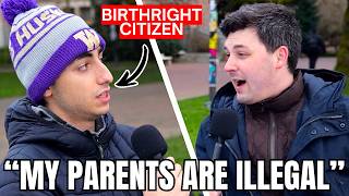 Liberal Student Left SPEECHLESS in Birthright Citizenship Debate (Repost)