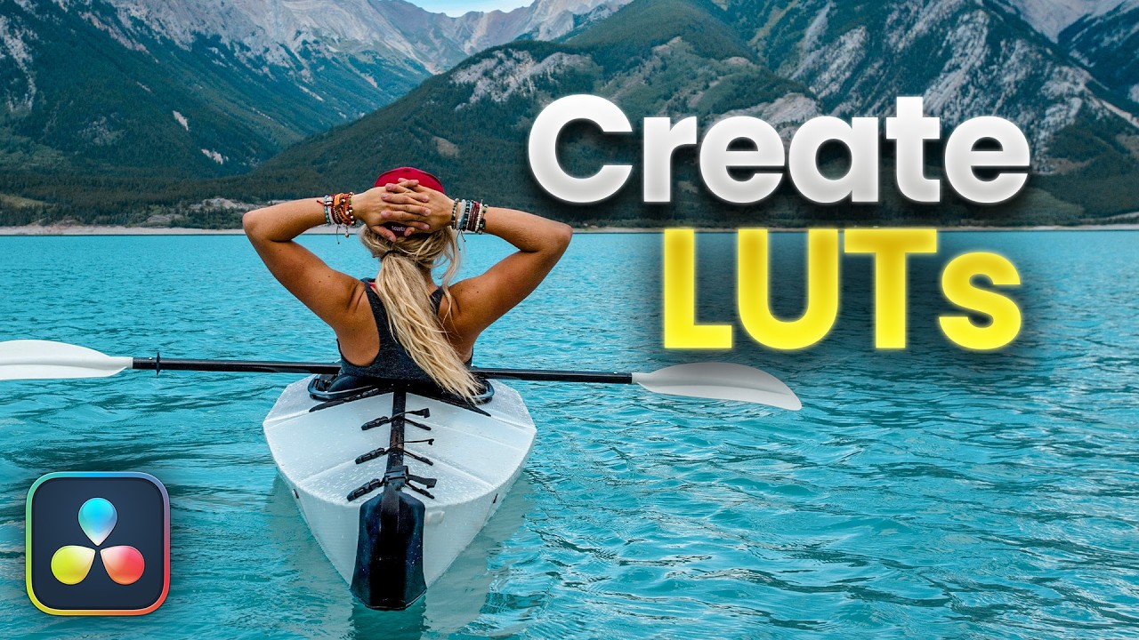 How to Create LUTs in DaVinci Resolve - YouTube