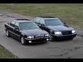 BMW 750i E38 против Mercedes-Benz S-Class 600 W140 в Провинции