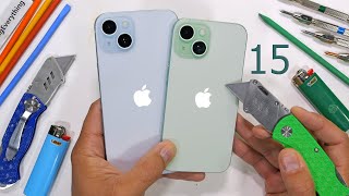 Iphone 15 Durability Test - Is Aluminum Better Than Titanium?!