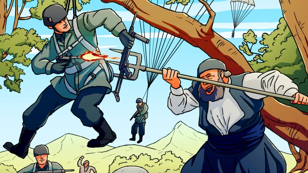 Germany's Worst Airborne Disaster  The Battle of Crete   Animated History