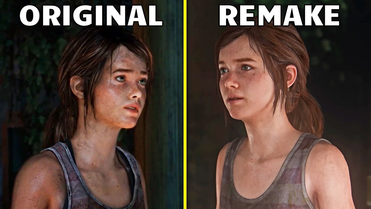 The Last Of Us Remake Vs Original Graphics Comparison Tlou Remake Youtube