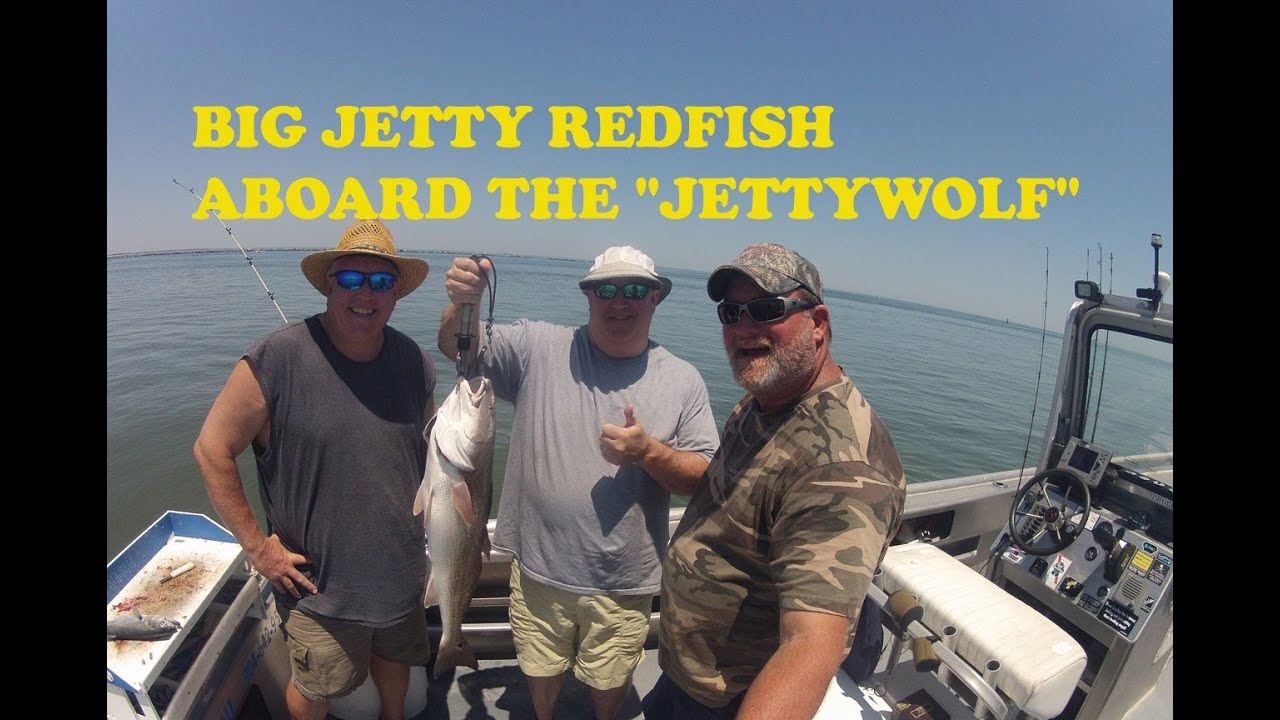 Jacksonville Fishing, Mayport Jetties Redfish YouTube