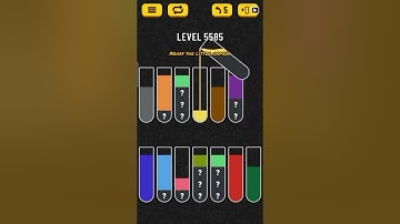 Water sort puzzle level 5585
