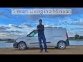 5 Years Living in a Minivan. Full Time Vanlife