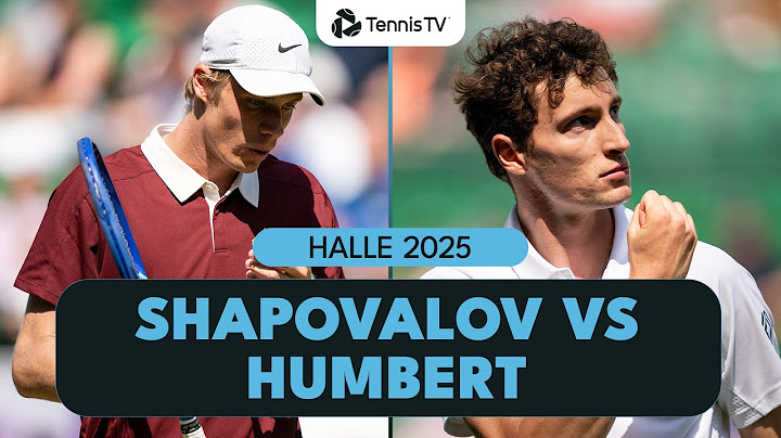 Denis Shapovalov vs Ugo Humbert Match Highlights 💥 | Halle 2025