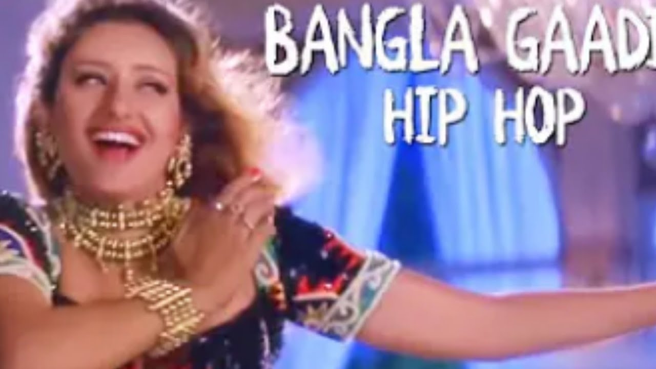 O Bangla Gaadi Jhumke Kangana 4K  Chhupa Rustam Hip Hop Version  Alka Yagnik  90s Hits Songs