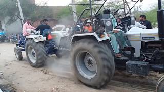 Tractor Tochan farmtrac 60 vs Eicher 557 tractor tochan mukabla #tractor