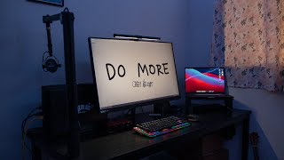 2021 Windows & Mac Productivity & Gaming Vertical Laptop Desk Setup
