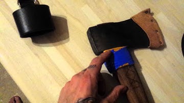 An axe loop I made