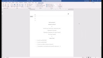 APA Style 7th Edition: Professional Paper Formatting