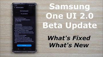 Samsung One UI Beta 2.0 UPDATE [November Fixes]