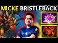 🔥 Micke BRISTLEBACK Carry — NEXT LEVEL Sticky Tank MASTERCLASS 🔥 Dota 2 Gameplay