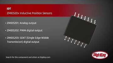 IDT ZMID520x Inductive Position Sensors | Digi-Key Daily