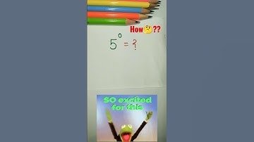 Did you know how power of any digit is zero?? #shorts #ytshorts