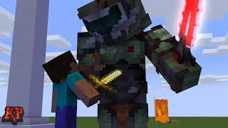 When Doom Slayer meets Steve for the first time