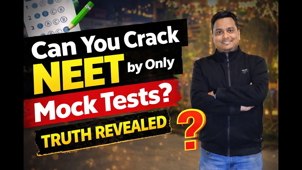 Can You Crack NEET by Only Giving Mock Tests? Truth Revealed