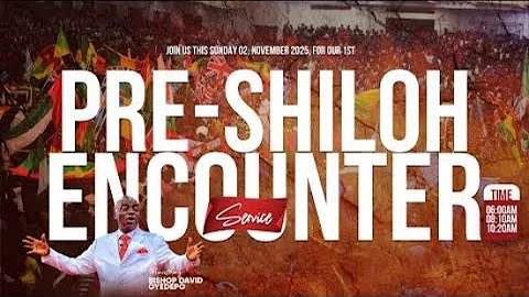 1ST PRE-SHILOH ENCOUNTER SERVICE | 02, NOVEMBER 2025 | FAITH TABERNACLE OTA.